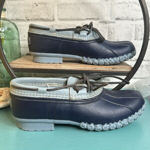Vintage L.L. Bean Boots, Blue ‘Bean Boots’ Rain Muck size 9